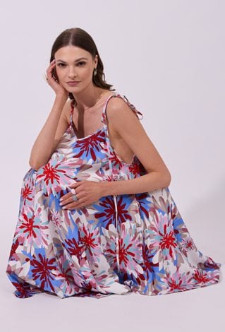 Wzorzysta sukienka na lato