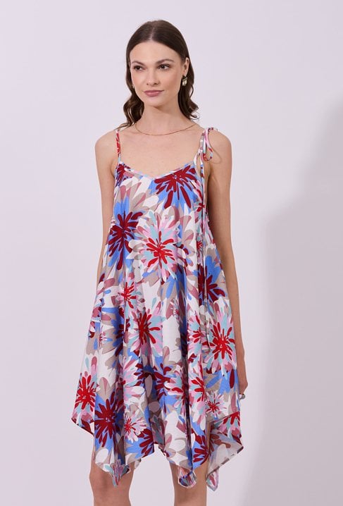 Wzorzysta sukienka na lato