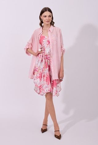 Wzorzysta sukienka na lato