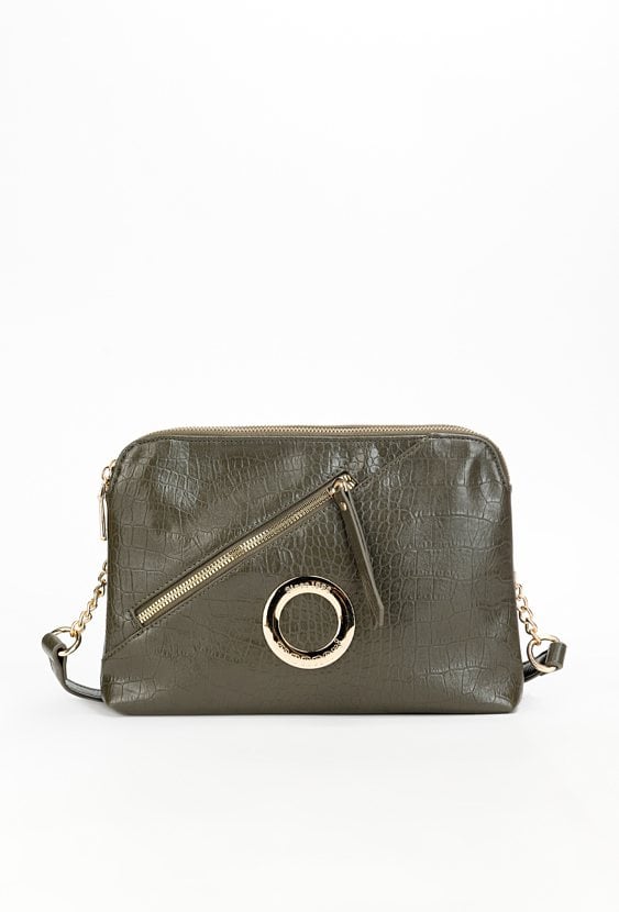 Dwukomorowa torebka damska