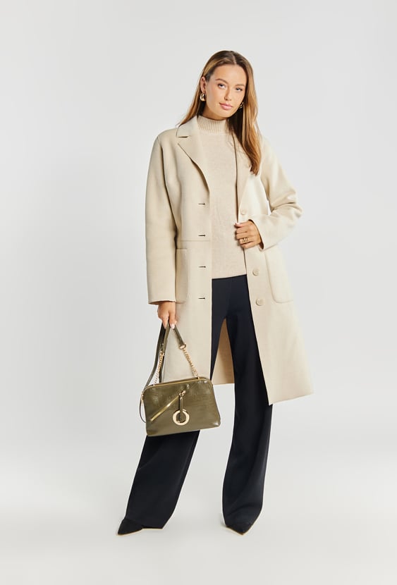 Dwukomorowa torebka damska