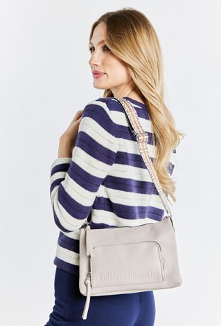 Torebka damska z kieszonką z przodu