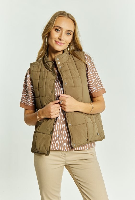 Krótka pikowana kamizelka