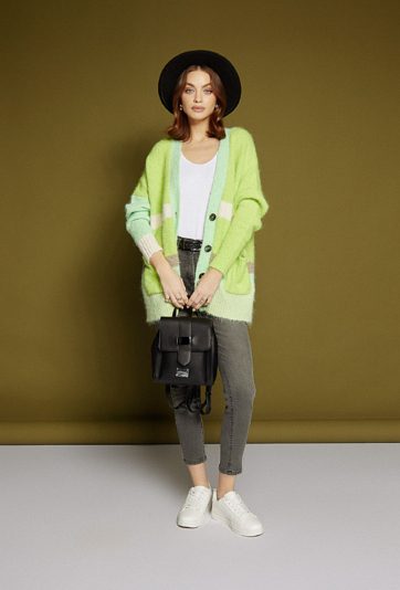 Plecak damski z klapą