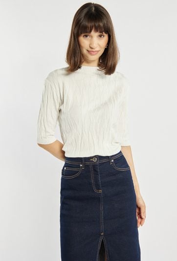 Sweter z półgolfem