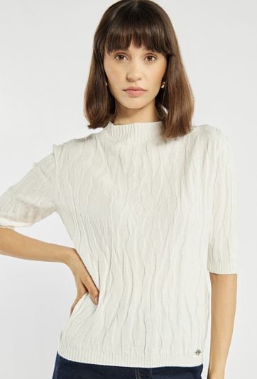 Sweter z półgolfem