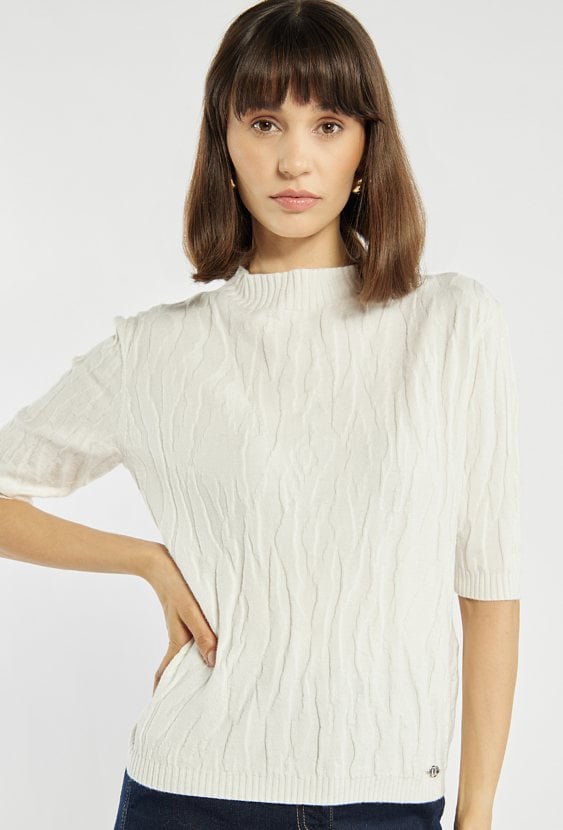 Sweter z półgolfem