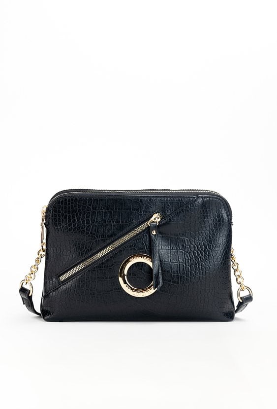 Dwukomorowa torebka damska