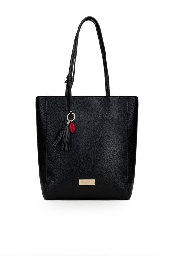 Shopper damski z przywieszką