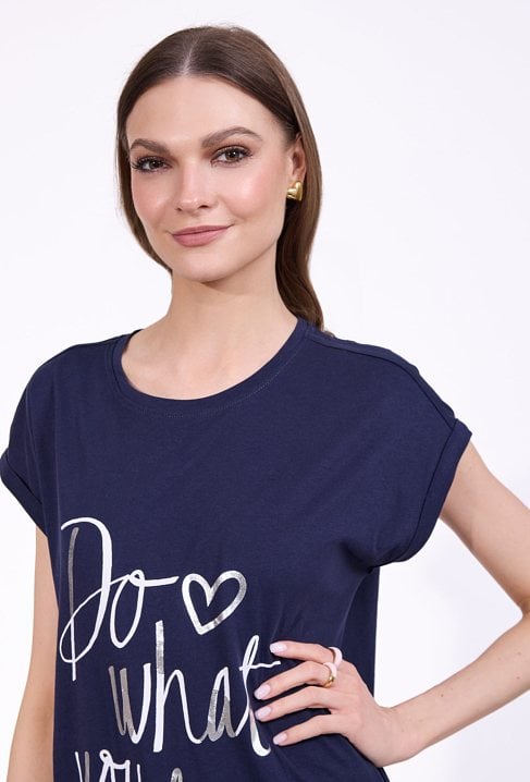 T-shirt z bawełny