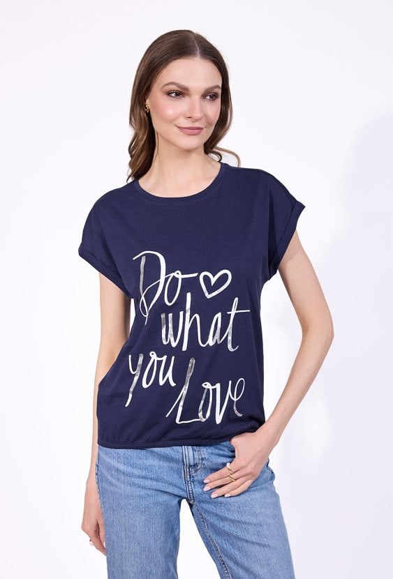 T-shirt z bawełny