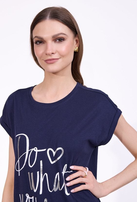 T-shirt z bawełny