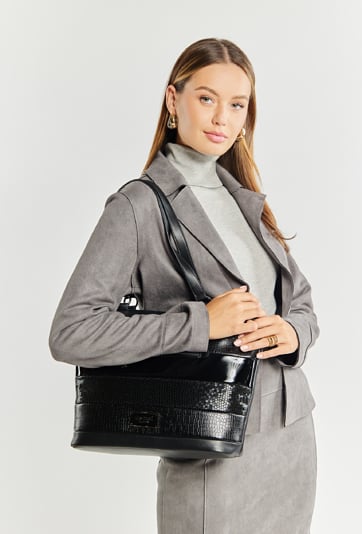 Torba damska ze zdobieniem