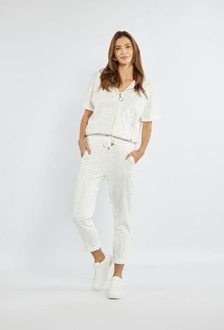 Bawełniane spodnie dresowe