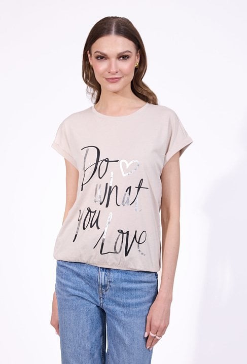 T-shirt z bawełny
