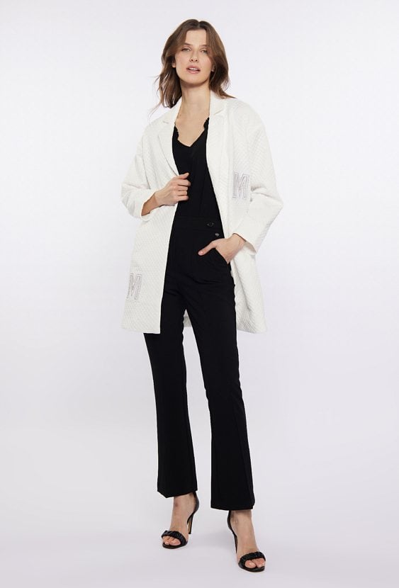 Pikowana marynarka oversize