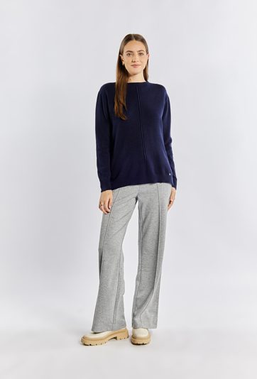 Wiskozowy sweter damski