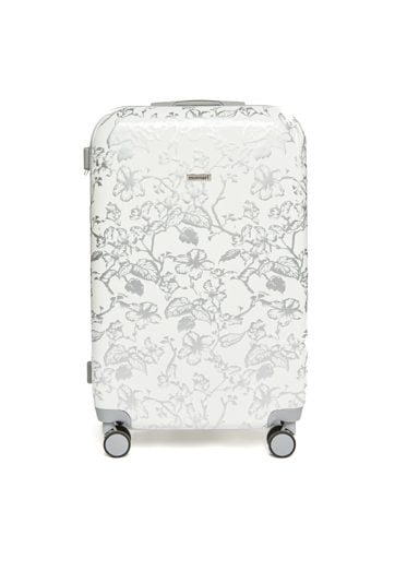 Duża walizka z wzorem