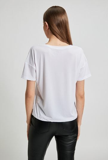 T-shirt ze zdobieniem