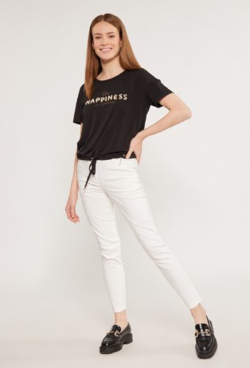 T-shirt ze zdobieniem