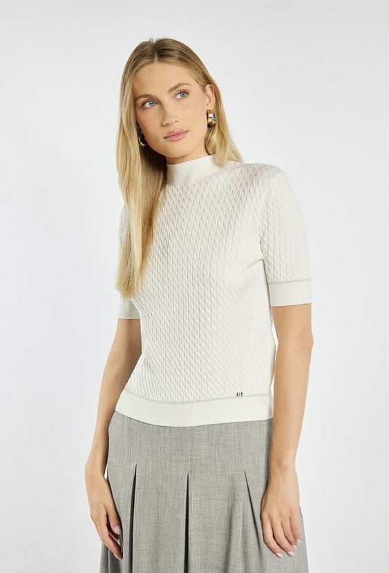 Sweter z półgolfem