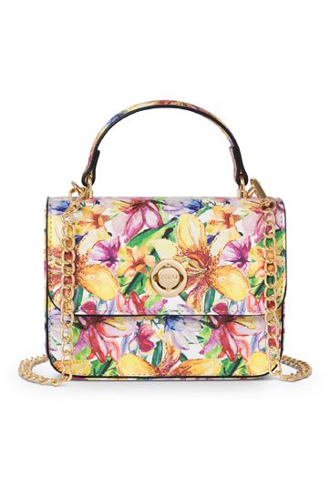 Torebka na łańcuszku Nobo w kwiaty