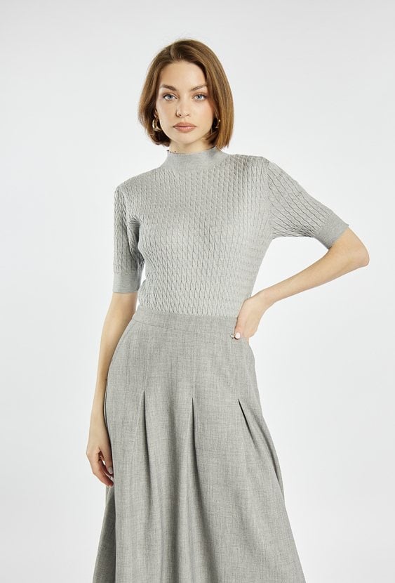 Sweter z półgolfem