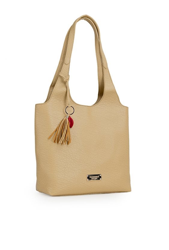 Torba damska z przywieszką