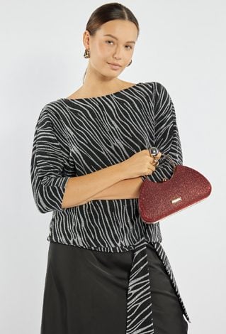 Połyskująca torebka