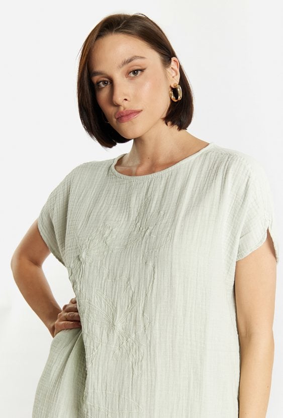 Bawełniana sukienka damska