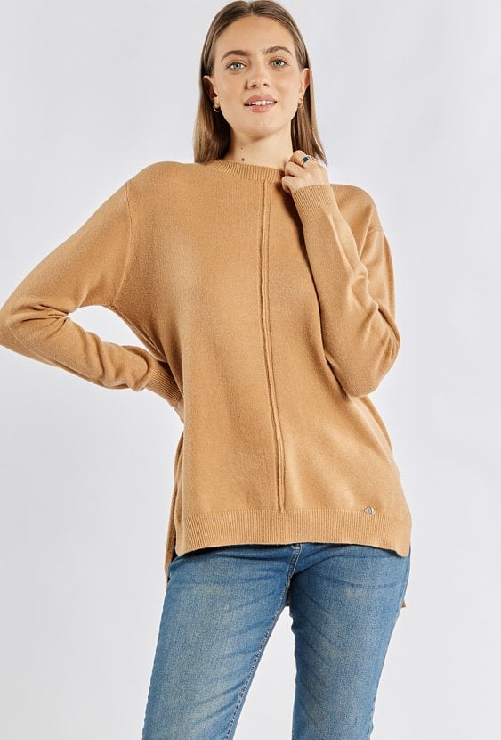 Wiskozowy sweter damski