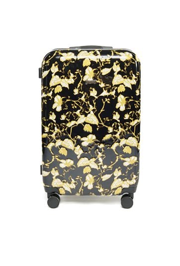 Duża walizka z wzorem