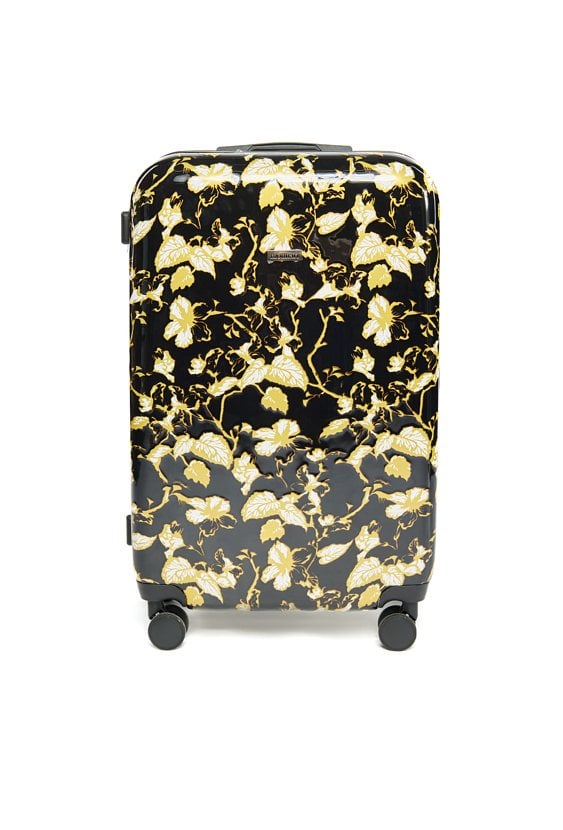 Duża walizka z wzorem