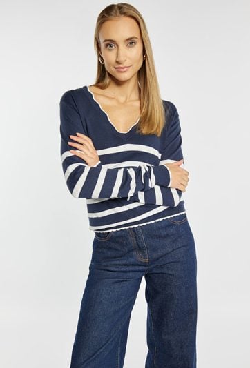 Sweter damski z wiskozą