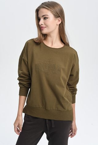 Klasyczna bluza z haftem