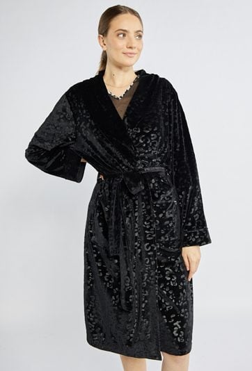 Szlafrok damski z wzorem