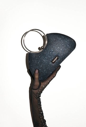 Połyskująca torebka