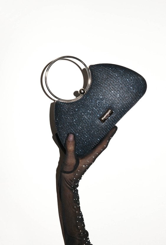 Połyskująca torebka