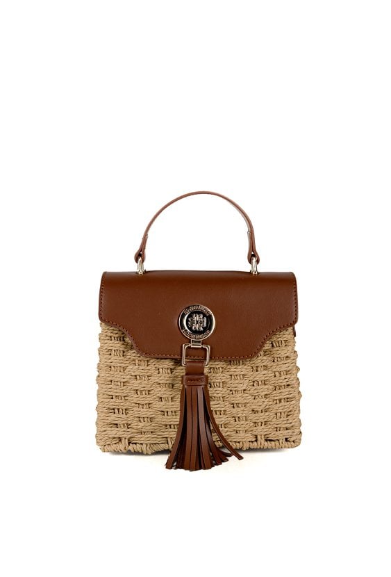 Mała torebka z frędzlami