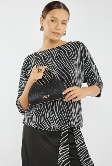 Połyskująca torebka