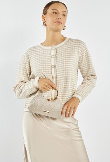 Połyskująca torebka