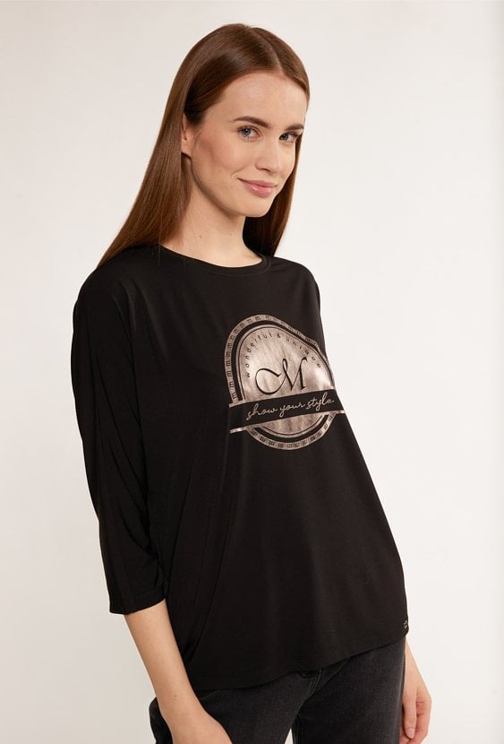 Bluzka o swobodnym kroju