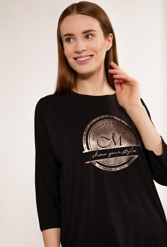 Bluzka o swobodnym kroju