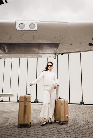 Eleganckie spodnie z wiskozą