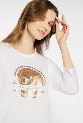 Bluzka o swobodnym kroju