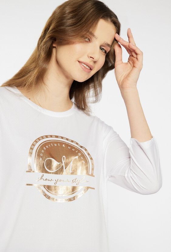 Bluzka o swobodnym kroju