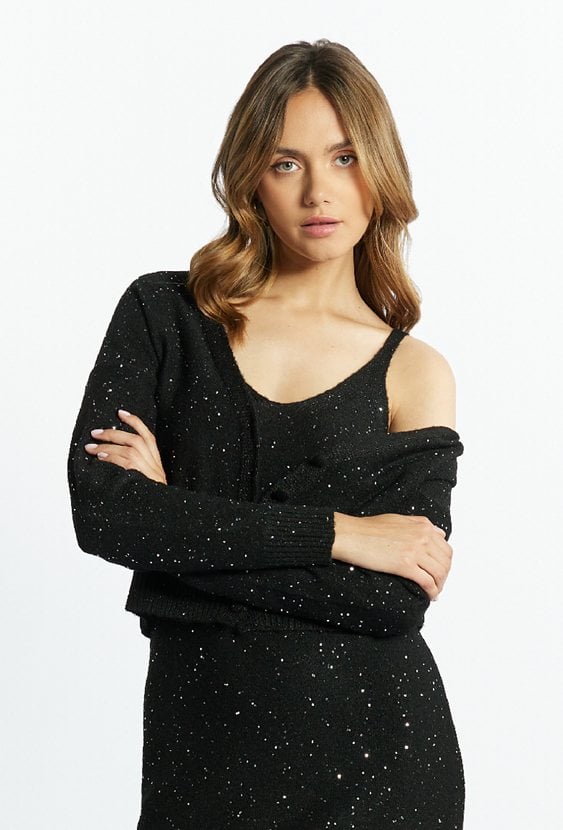 Rozpinany sweter damski