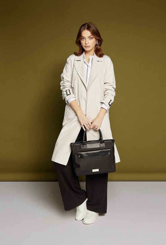 Stylowa torebka na laptopa