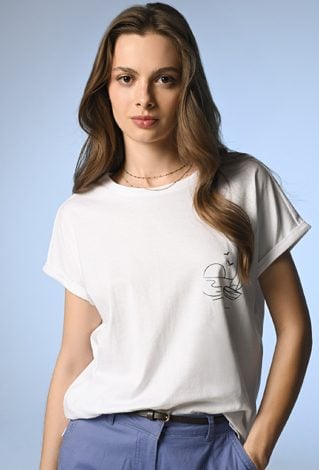 T-shirt z marynistycznym motywem