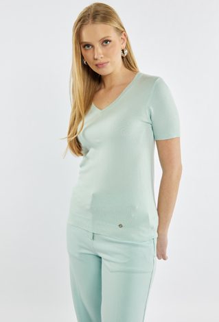 Sweter z krótkim rękawem